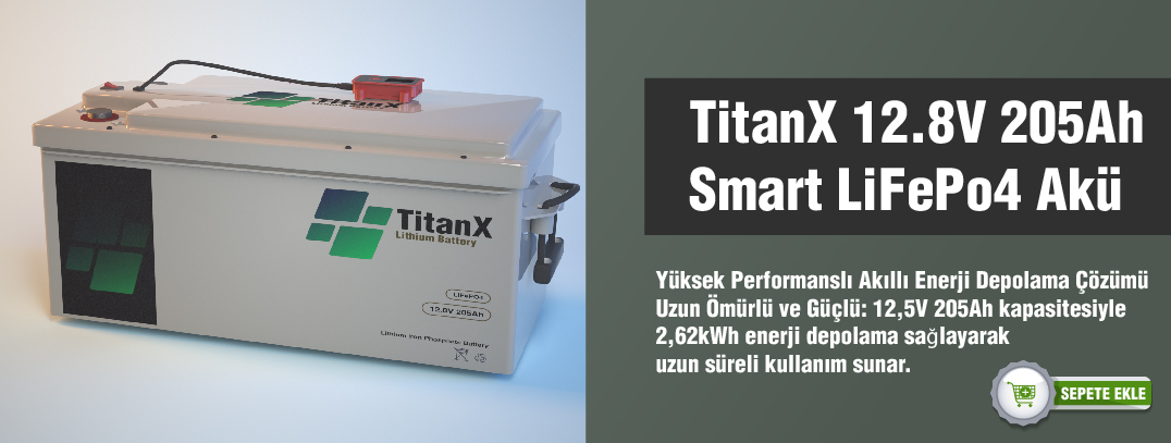 Titan X Akü Sistemleri