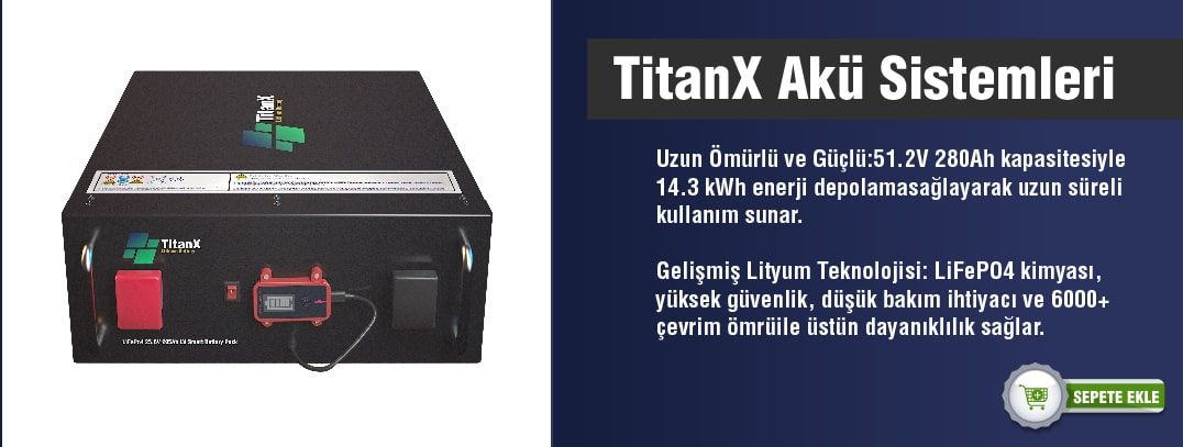 Titan X Akü Sistemleri