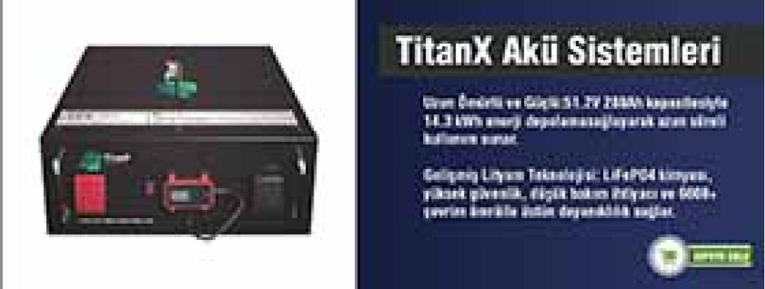 Titan X Akü Sistemleri